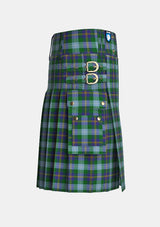 Utility_Porteous_Tartan_1264_kilt_right_image_with_pleated_design_and_adjustable_buckles_for_men