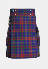 Utility_Prentice_M_Tartan_14047_kilt_front_image_with_pleated_design_and_adjustable_buckles_for_men