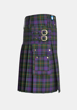 Utility_Price_Powell_Tartan_10295_kilt_right_image_with_pleated_design_and_adjustable_buckles_for_men
