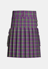 Utility_Pride_of_Dornoch_Tartan_13188_kilt_back_image_with_pleated_design_and_adjustable_buckles_for_men