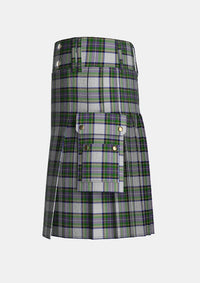Utility_Pritchard_Tartan_4172_kilt_left_image_with_pleated_design_and_adjustable_buckles_for_men