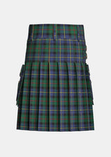 Utility_Ralph_Lauren_tartan_12999_kilt_back_image_with_pleated_design_and_adjustable_buckles_for_men