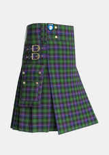 Utility_Rankin_Dalgleish_2_Tartan_3152_kilt_side_image_with_pleated_design_and_adjustable_buckles_for_men