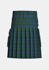 Utility_Richard_of_Wales_Tartan_5761_kilt_back_image_with_pleated_design_and_adjustable_buckles_for_men