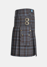 Utility_Rivers_of_Scotland_tartan_kilt_right_image_with_pleated_design_and_adjustable_buckles_for_men