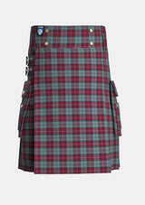 Utility_Rob_Roy_Tartan_7026_kilt_front_image_with_pleated_design_and_adjustable_buckles_for_men