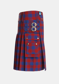 Utility_Robinson_Dress_Pendleton_1_Tartan_739_kilt_right_image_with_pleated_design_and_adjustable_buckles_for_men