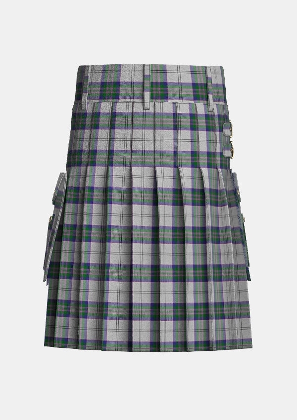 Utility_Scotland_the_Brave_Dress_Tartan_6567_kilt_back_image_with_pleated_design_and_adjustable_buckles_for_men