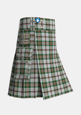 Utility_Scott_Dress_2_Tartan_1007_kilt_side_image_with_pleated_design_and_adjustable_buckles_for_men