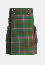 Utility_Seller_Personal_Tartan_771_kilt_front_image_with_pleated_design_and_adjustable_buckles_for_men