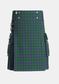 Utility_Shaw_2_Tartan_768_kilt_front_image_with_pleated_design_and_adjustable_buckles_for_men