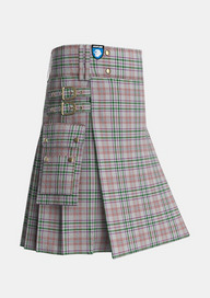 Utility_Shaw_Dress_Personal_Tartan_6381_kilt_side_image_with_pleated_design_and_adjustable_buckles_for_men