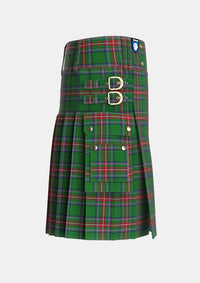 Utility_Sillars_Tartan_3207_kilt_right_image_with_pleated_design_and_adjustable_buckles_for_men