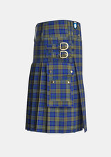 Utility_Simpson_B_and_Family_Tartan_14298_kilt_right_image_with_pleated_design_and_adjustable_buckles_for_men