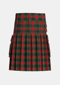 Utility_Skene_of_Cromar_Tartan_535_kilt_back_image_with_pleated_design_and_adjustable_buckles_for_men