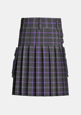 Utility_Spirit_of_Loch_Earn_Tartan_13609_kilt_back_image_with_pleated_design_and_adjustable_buckles_for_men