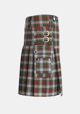 Utility_Stewart_Dress_1_Tartan_1765_kilt_right_image_with_pleated_design_and_adjustable_buckles_for_men