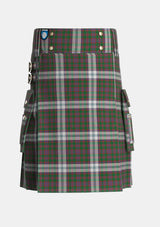 Utility_Stewart_of_Appin_Dress_1_Tartan_924_kilt_front_image_with_pleated_design_and_adjustable_buckles_for_men