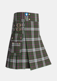 Utility_Stewart_of_Appin_Dress_1_Tartan_924_kilt_side_image_with_pleated_design_and_adjustable_buckles_for_men