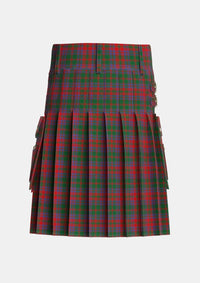 Utility_Stewart_of_Urrard_Tartan_898_kilt_back_image_with_pleated_design_and_adjustable_buckles_for_men