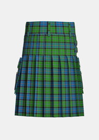 Utility_Stirling_tartan_6759_kilt_back_image_with_pleated_design_and_adjustable_buckles_for_men
