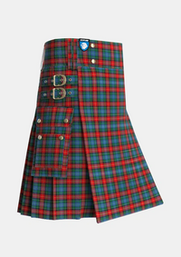Utility_Teall_of_Teallach_Tartan_1065_kilt_side_image_with_pleated_design_and_adjustable_buckles_for_men