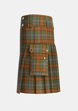 Utility_Teallach_Personal_Tartan_832_kilt_left_image_with_pleated_design_and_adjustable_buckles_for_men