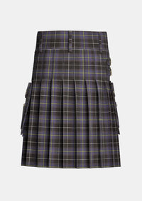 Utility_Teylu_Coleman_Tartan_10792_kilt_back_image_with_pleated_design_and_adjustable_buckles_for_men