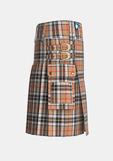 Utility_Thomson_tartan_kilt_right_image_with_pleated_design_and_adjustable_buckles_for_men