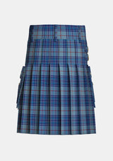 Utility_Thorburn_Tartan_6615_kilt_back_image_with_pleated_design_and_adjustable_buckles_for_men