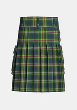 Utility_Todd_Tartan_5107_kilt_back_image_with_pleated_design_and_adjustable_buckles_for_men