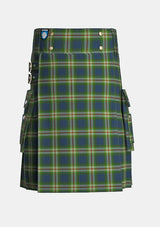 Utility_Todd_Tartan_5107_kilt_front_image_with_pleated_design_and_adjustable_buckles_for_men