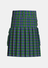 Utility_Turnbull_Hunting_1983_2_Tartan_1265_kilt_back_image_with_pleated_design_and_adjustable_buckles_for_men