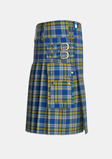 Utility_Ukraine_Forever_Tartan_13468_kilt_right_image_with_pleated_design_and_adjustable_buckles_for_men
