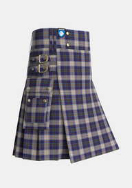 Utility_Unidentified_Gordon_variant_Tartan_1730_kilt_side_image_with_pleated_design_and_adjustable_buckles_for_men