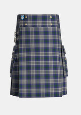 Utility_Viking_Heritage_tartan_13348_kilt_front_image_with_pleated_design_and_adjustable_buckles_for_men