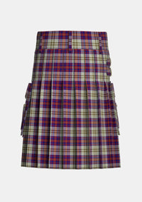 Utility_Walker_Dress_Tartan_2070_kilt_back_image_with_pleated_design_and_adjustable_buckles_for_men