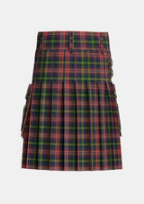 Utility_Watson_Kirby_Personal_Tartan_2808_kilt_back_image_with_pleated_design_and_adjustable_buckles_for_men