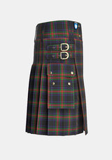 Utility_Watt_Tartan_4210_kilt_right_image_with_pleated_design_and_adjustable_buckles_for_men