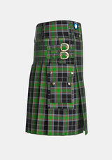Utility_Webster_tartan_4159_kilt_right_image_with_pleated_design_and_adjustable_buckles_for_men