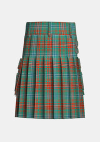 Utility_Wilson_tartan_kilt_back_image_with_pleated_design_and_adjustable_buckles_for_men