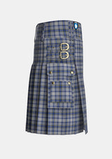 Utility_Yorkshire_Tartan_3151_kilt_right_image_with_pleated_design_and_adjustable_buckles_for_men