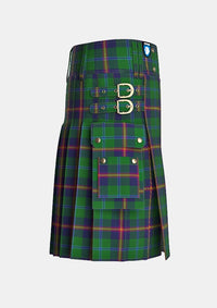 Utility_Young_tartan_2048_kilt_right_image_with_pleated_design_and_adjustable_buckles_for_men