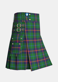 Utility_Young_tartan_2048_kilt_side_image_with_pleated_design_and_adjustable_buckles_for_men