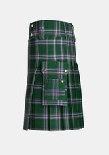 Utility_Yousaf_Humza_Tartan_14479_kilt_left_image_with_pleated_design_and_adjustable_buckles_for_men