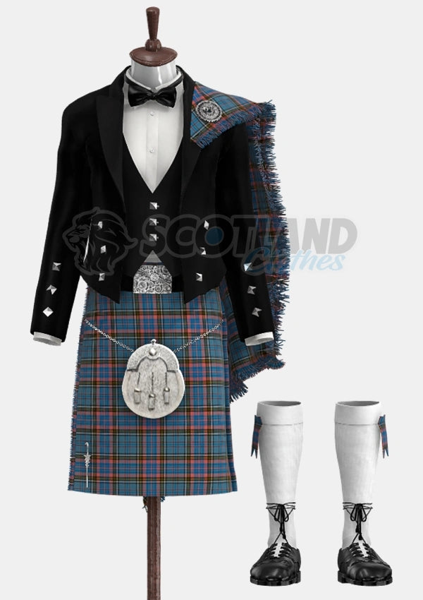 Vivienne Westwood Tartan Prince Charlie Outfit