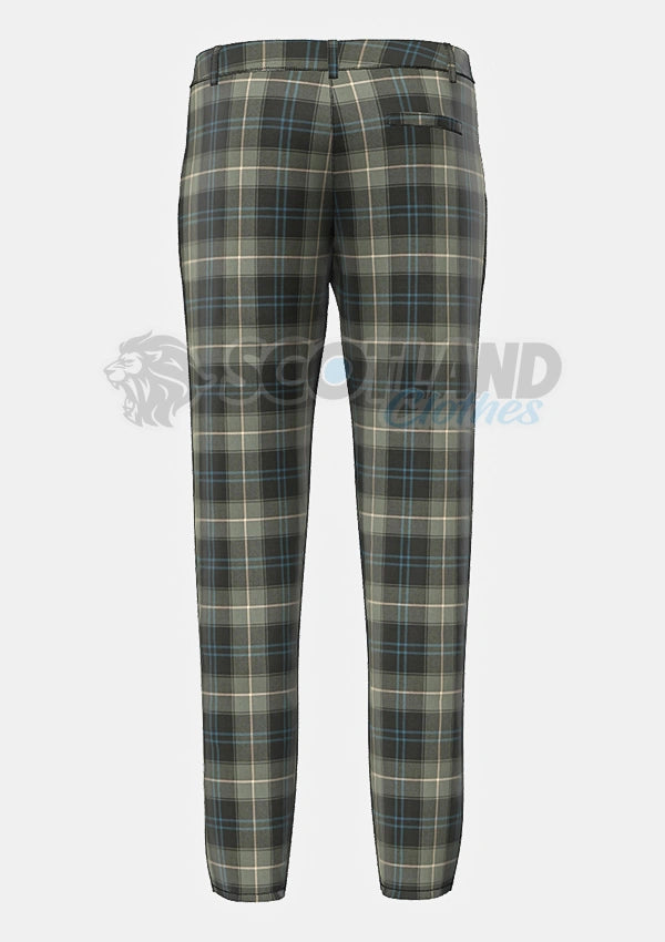 Weathered Patriot Tartan Trouser Back
