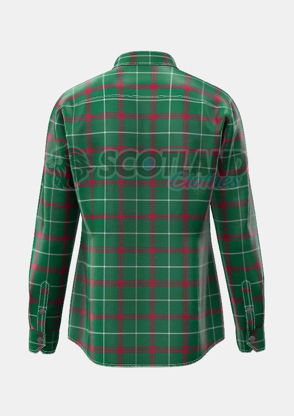 Welsh Tartan Shirt Back