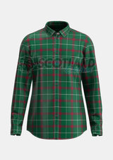 Welsh Tartan Shirt  Front