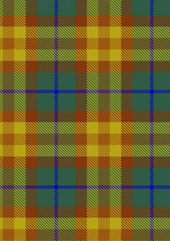 Wild Mustard Dreams Tartan Fabric